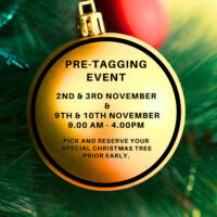 Pre Tagging days 2nd & 3rd, 9th & 10th November 2024